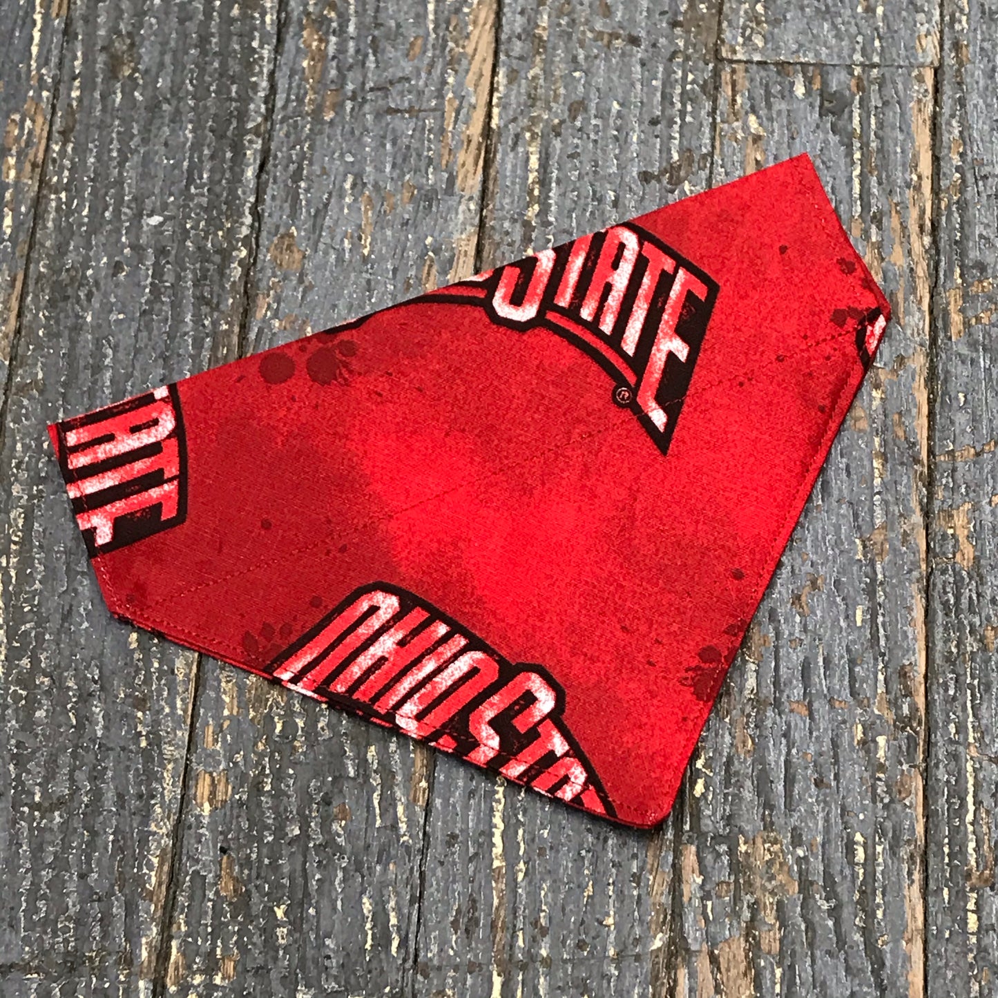 Ohio State Buckeyes OSU Dog Collar Pet Bandanna Neck Scarf