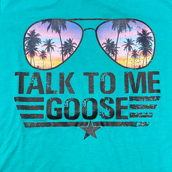 Talk To Me Goose Graphic Designer Short Sleeve T-Shirt