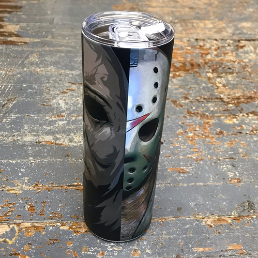 Halloween Villains Tall Skinny Tumbler