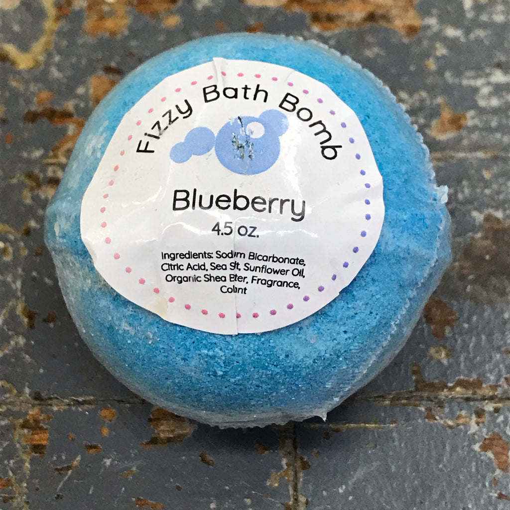 Blueberry Fizzy 4.5oz Bath Bomb
