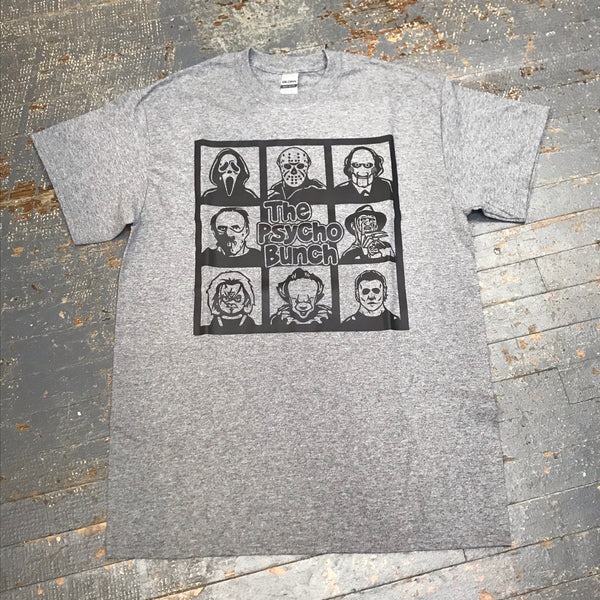 The Psycho Bunch Graphic Designer Short Sleeve T-Shirt