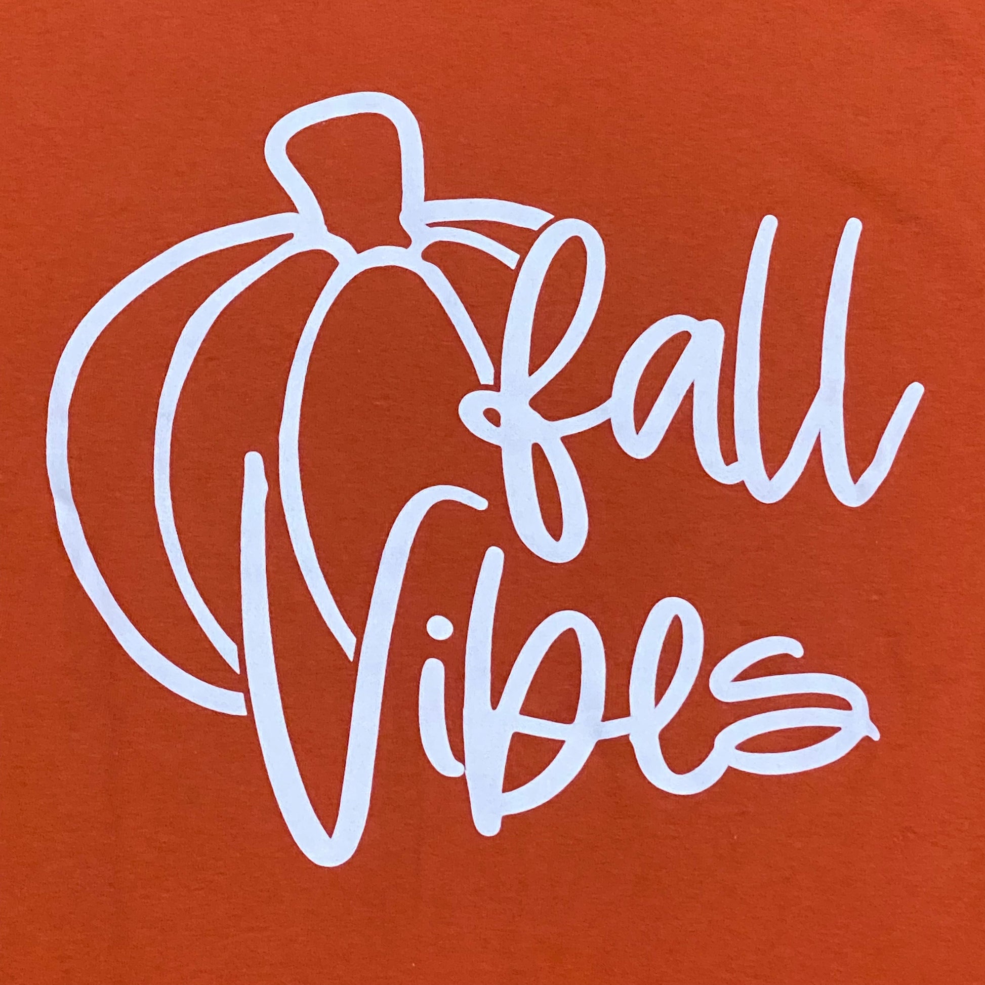 Fall Vibes Pumpkin Graphic Designer Short Sleeve T-Shirt