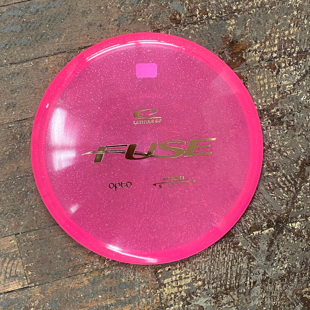Disc Golf Mid Range Fuse Latitude 64 Disc Opto Pink