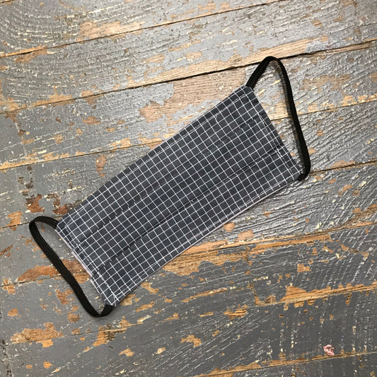Geometric Print Stripe Handmade Cotton Cloth Face Mask Reversible Reusable