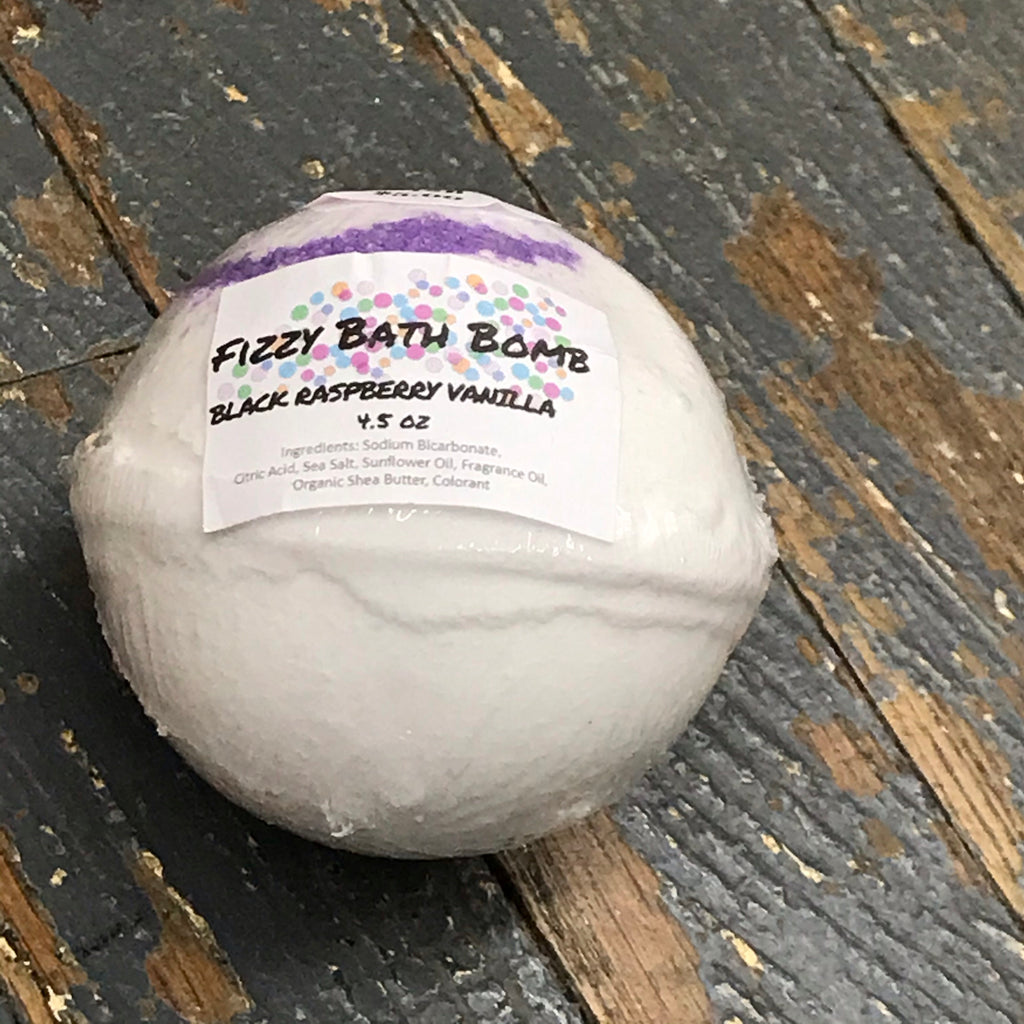 Black Raspberry Vanilla Fizzy 4.5oz Bath Bomb