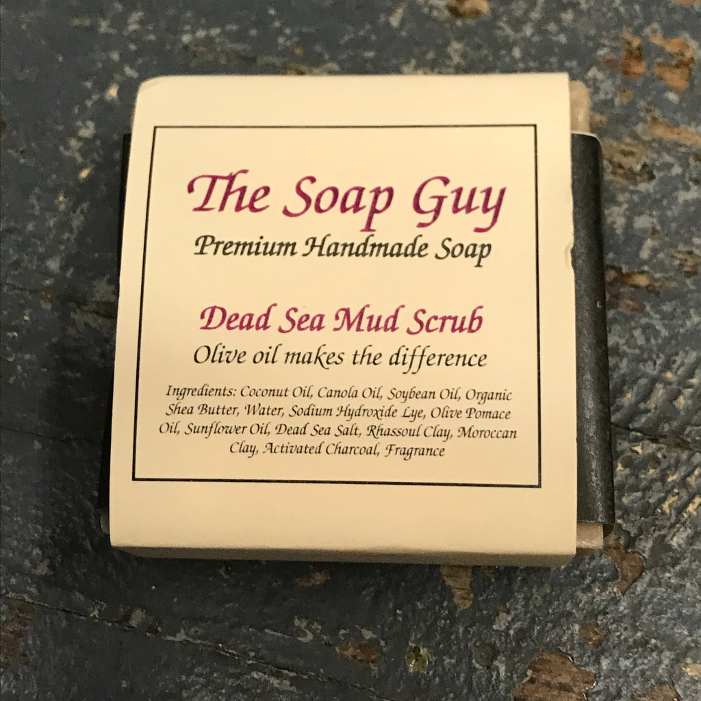 Bar Soap Cleansing Wash Premium Handmade Dead Sea Mud Scrub