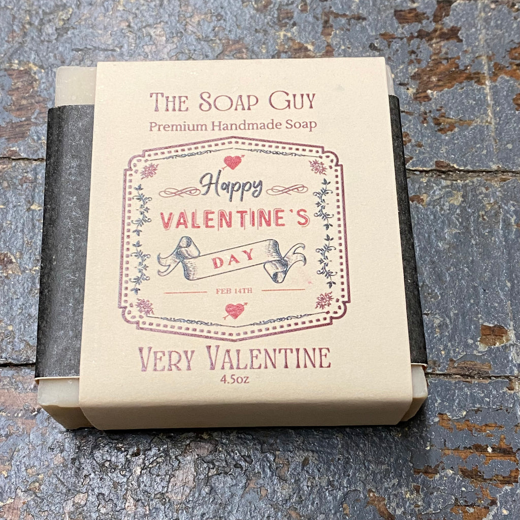 Bar Soap Cleansing Wash Premium Handmade Valentines Day Very Valentine