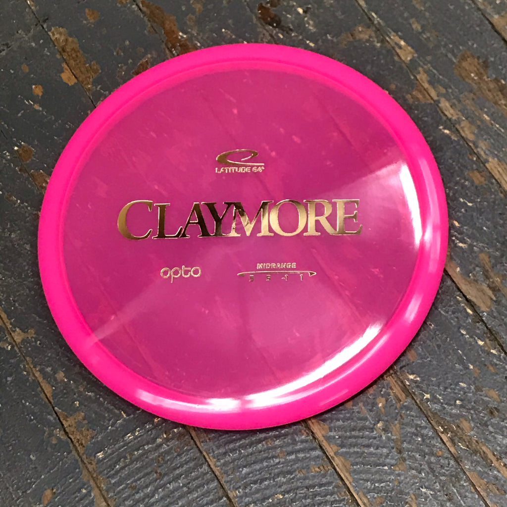 Disc Golf Mid Range Claymore Latitude 64 Disc Opto Pink