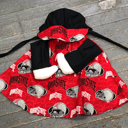 Goose Clothes Complete Holiday Goose Outfit Ohio State OSU Buckeyes Football Dress and Hat