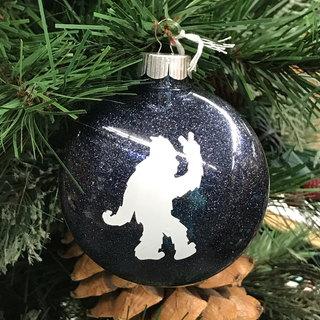 Holiday Christmas Tree Ornament Big Foot Sasquash