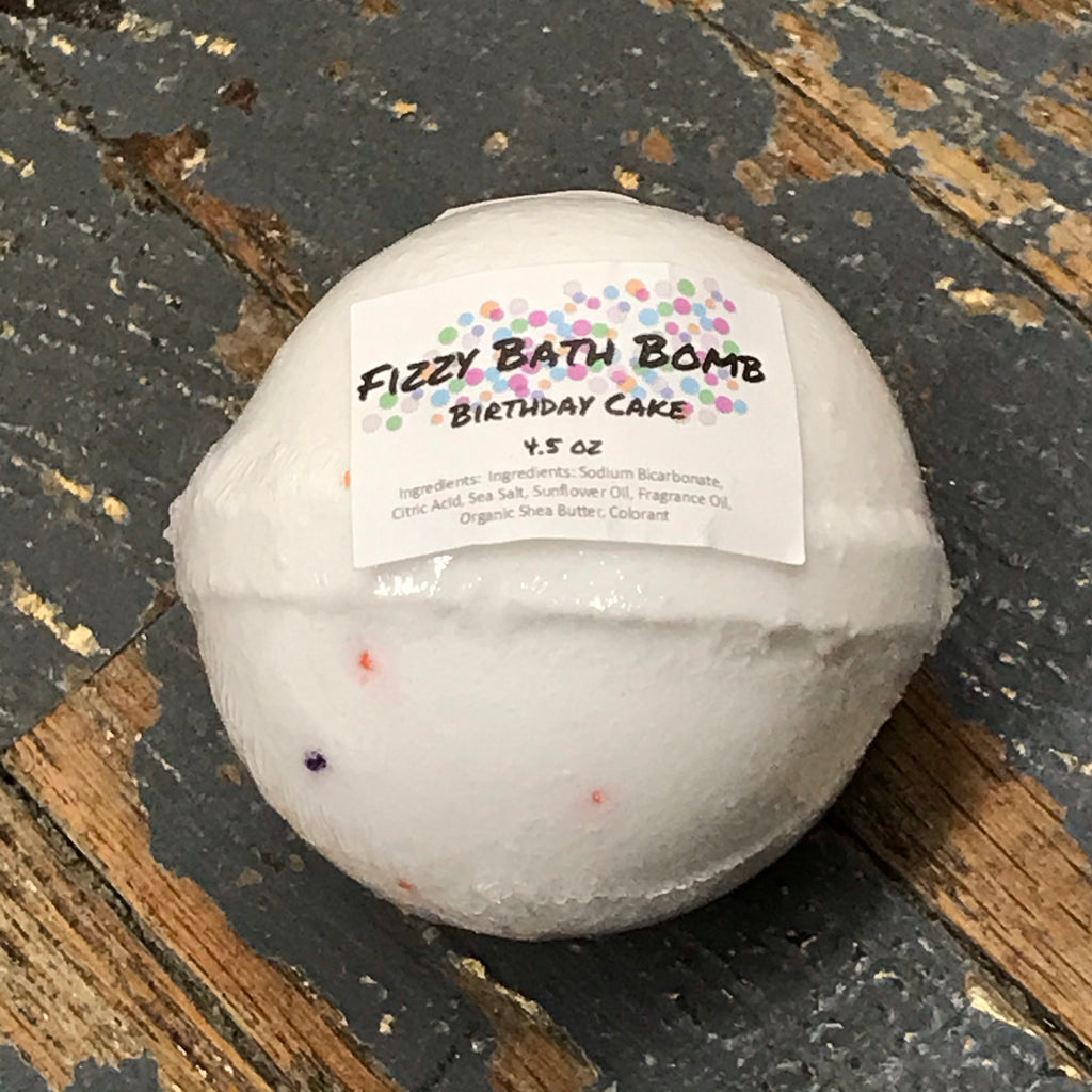 Birthday Cake Fizzy 4.5oz Bath Bomb