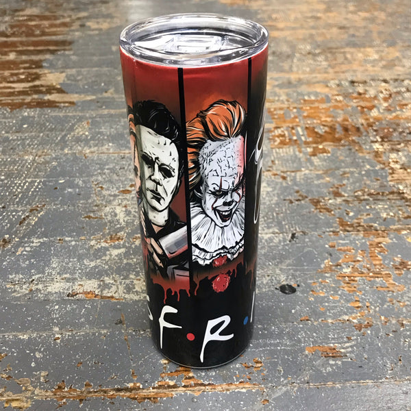 Halloween Villains FRIENDS Tall Skinny Tumbler