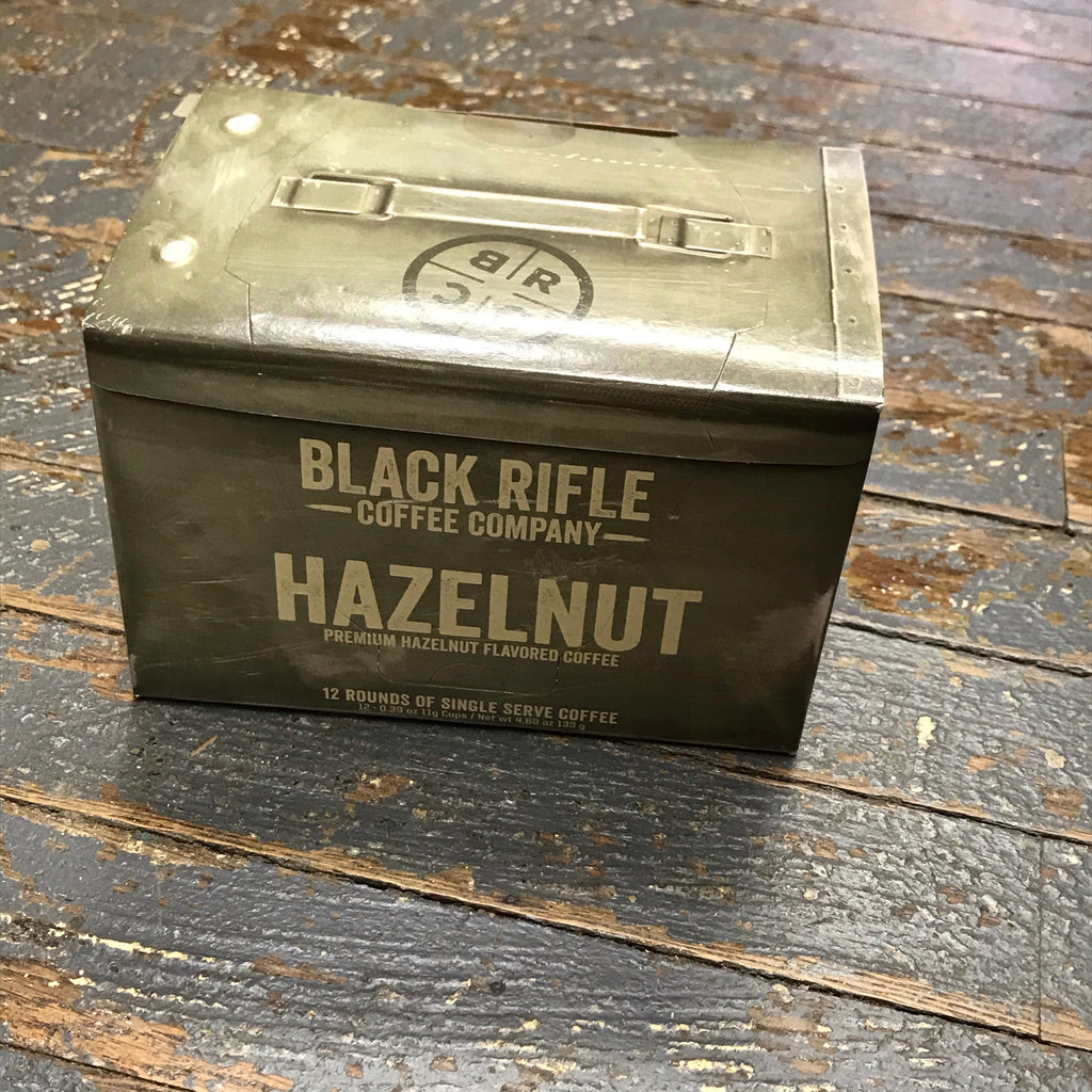 Black Rifle Hazelnut Medium Roast 12 Single Serve Rounds Coffee