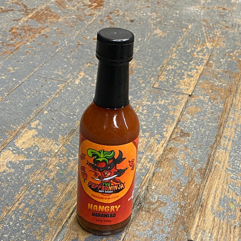 The Pepper Ninja Hot Sauce Hangry Habanero