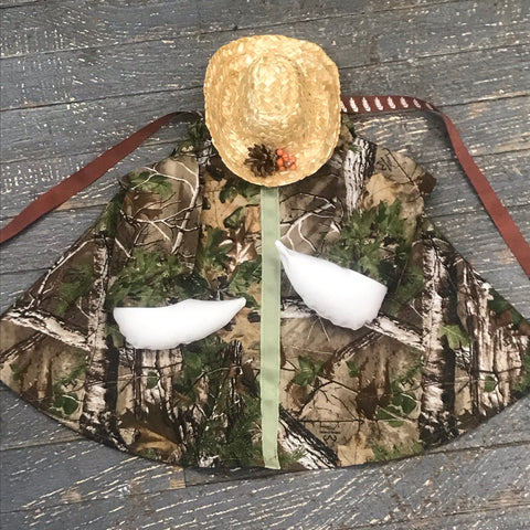 Goose Clothes Complete Holiday Goose Outfit Camo Cowboy and Hat Costume