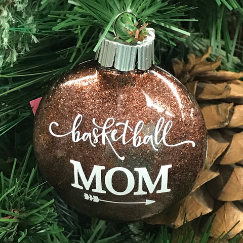 Holiday Christmas Tree Ornament Basketball Mom