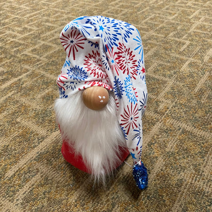 Gnome Holiday Forth of July Patriotic USA Medium