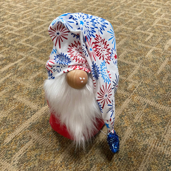 Gnome Holiday Forth of July Patriotic USA Medium