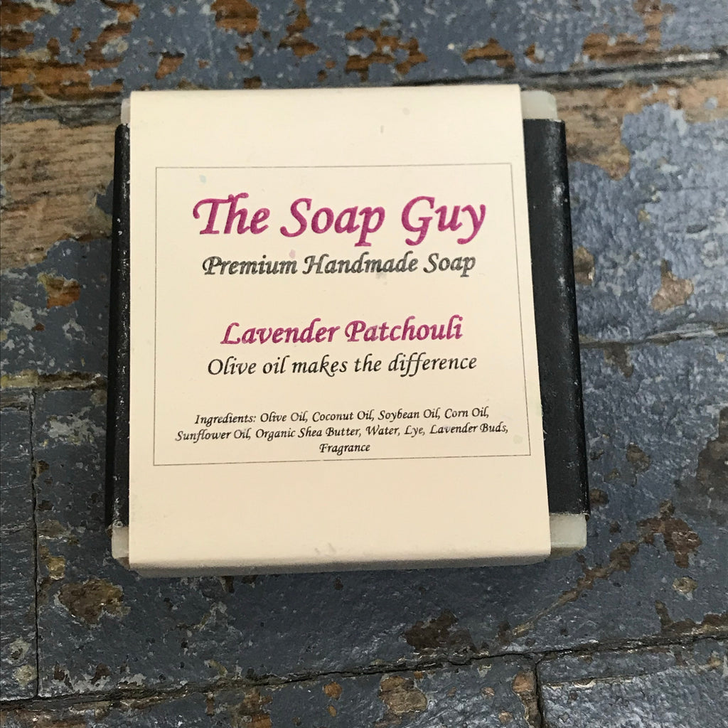 Bar Soap Cleansing Wash Premium Handmade Lavender Patchouli
