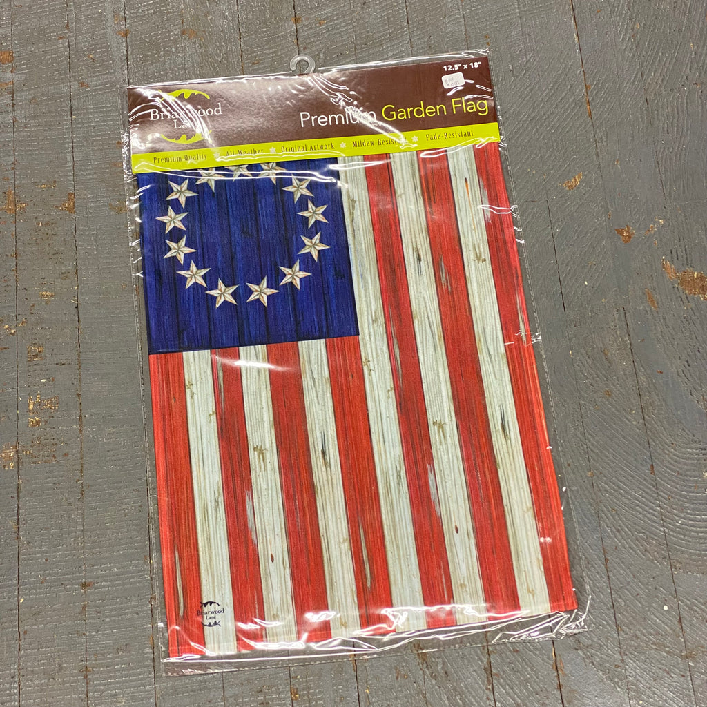 Betsy Ross Americana Garden Flag