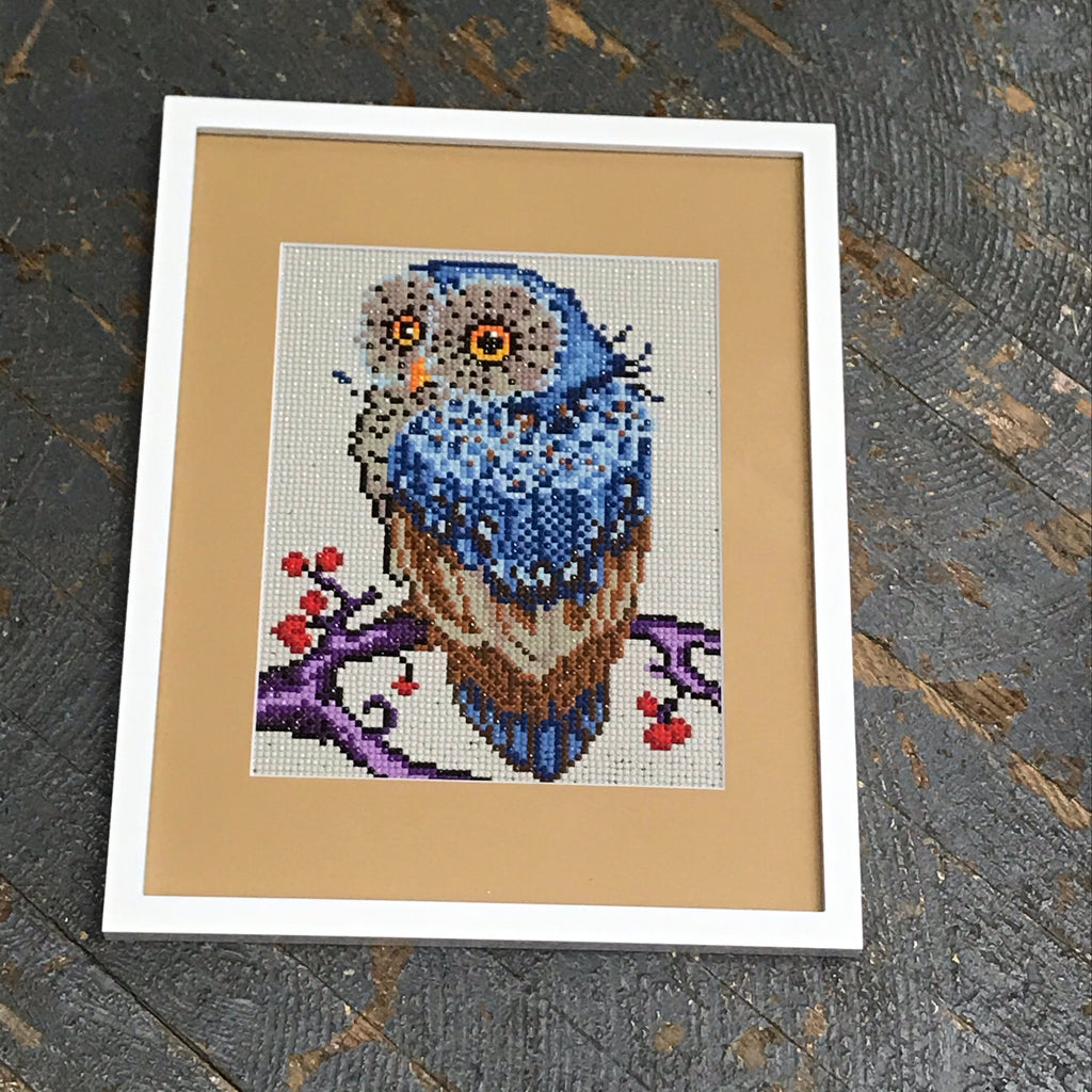 Framed Matte Poppy Dot Owl of Courtney Lynn Art