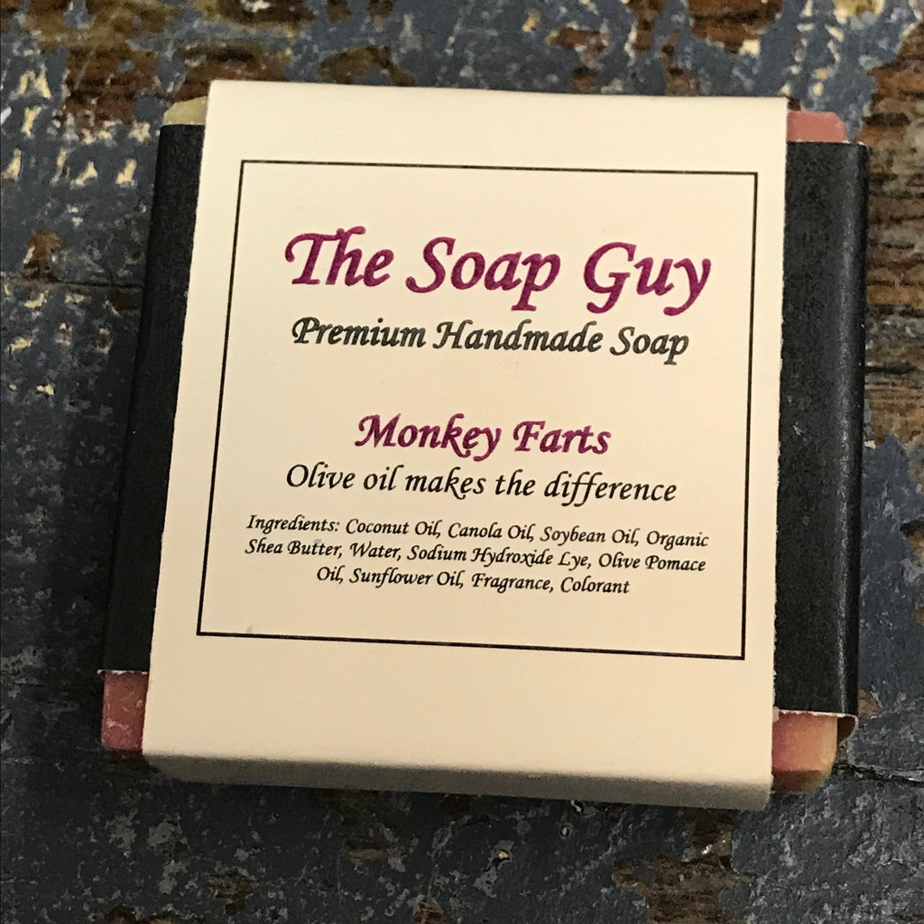 Bar Soap Cleansing Wash Premium Handmade Mokey Farts