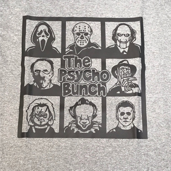The Psycho Bunch Graphic Designer Short Sleeve T-Shirt