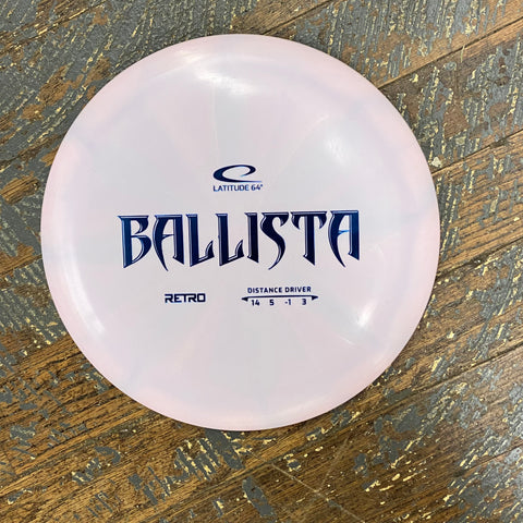 Disc Golf Distance Driver Ballista Latitude 64 Disc Retro Pink