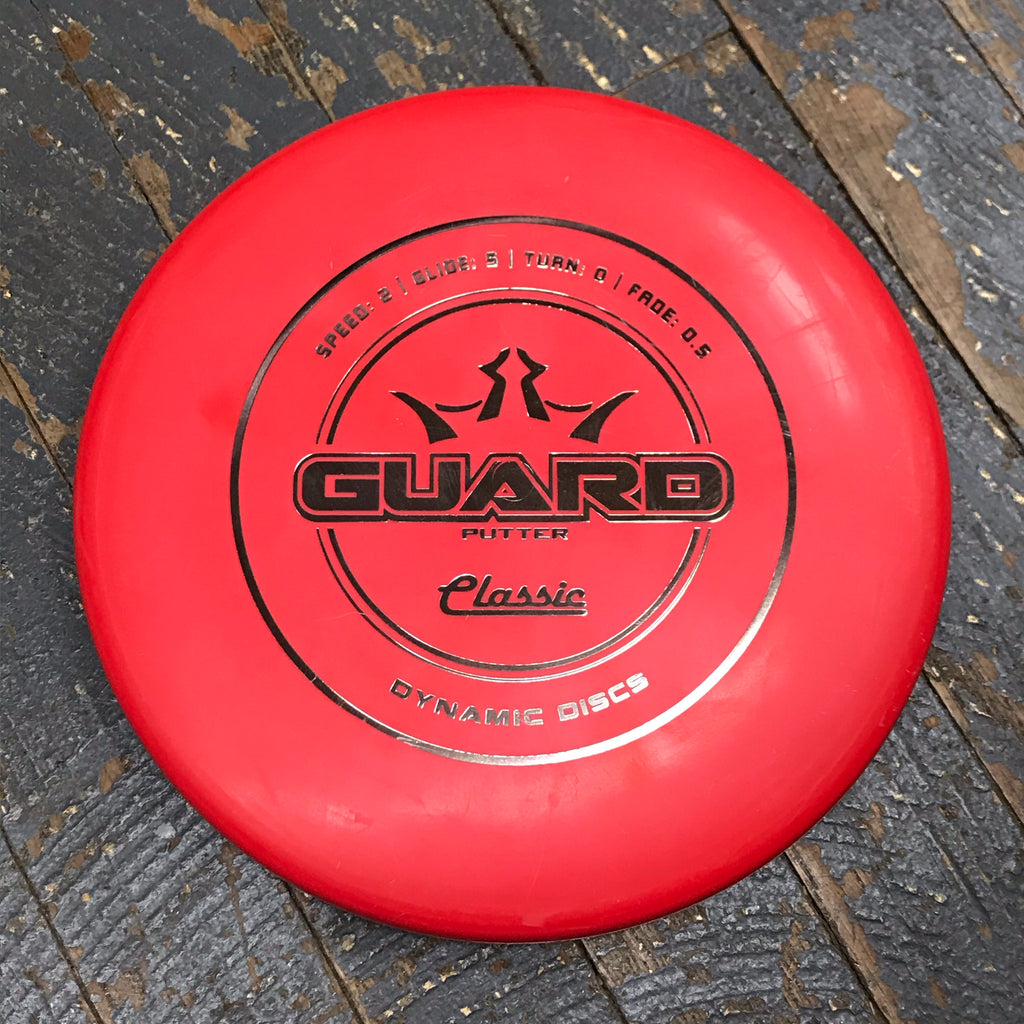 Disc Golf Putter Guard Dynamic Disc Classic Red