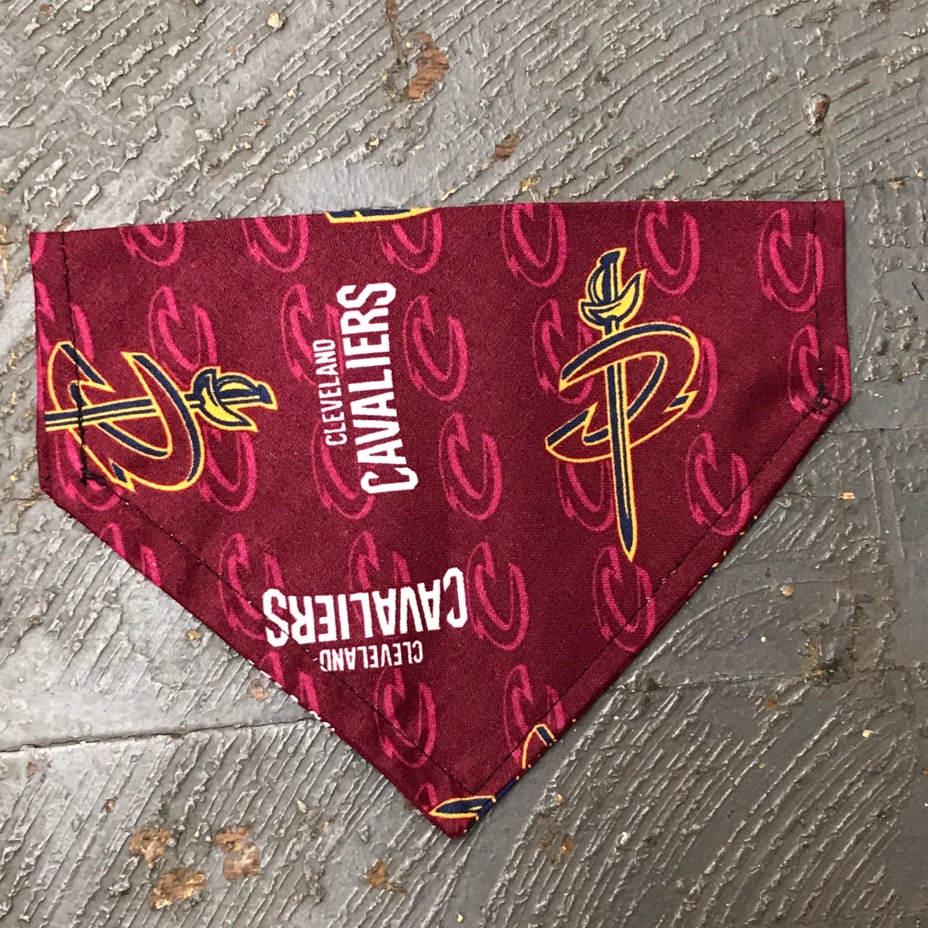 Cleveland Cavaliers NBA Basketball Dog Collar Pet Bandanna Neck Scarf